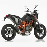 DSX-5 Slip on Ersatzdämpfer Super Short - schwarz Auspuff für: KTM 690 Duke KTM 690 Duke
