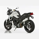 DSX-5 slip on exhaust - silver for: BMW F 800 R 4R80