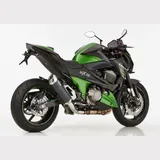 DSX-5 Slip on Ersatzdämpfer - schwarz Auspuff für: KAWASAKI Z800 ZR800A/B