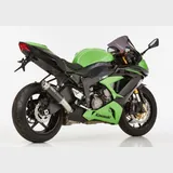 Factory slip on exhaust for: KAWASAKI ZX-6R ZX636E