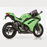 Pro 2 slip on exhaust - matt black for: KAWASAKI Ninja 300 EX300A, Z300 ER300A Pro 2 slip on exhaust - matt black for: KAWASAKI Ninja 300 EX300A, Z300 ER300A