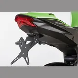 Kennzeichenhalter - schwarz Nummernschildhalter für: KAWASAKI ZX-6R ZX600R, ZX-10R ZXT00E/F Kennzeichenhalter - schwarz Nummernschildhalter für: KAWASAKI ZX-6R ZX600R, ZX-10R ZXT00E/F