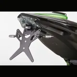 License plate holder - black for: KAWASAKI Z800 ZR800A/B, Z800e ZR800C/D