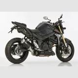 DSX-5 Slip on Ersatzdämpfer Super Short - schwarz Auspuff für: SUZUKI GSR 750 C5