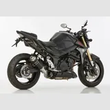 Supersport Slip on Ersatzdämpfer Super Short - schwarz Auspuff für: SUZUKI GSR 750 C5