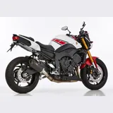 DSX-10 Slip on Ersatzdämpfer Super Short - schwarz-matt Auspuff für: YAMAHA FZ8 RN25, FZ8 Fazer RN25