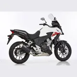 Rac 1 Slip on Ersatzdämpfer - schwarz Auspuff für: HONDA CBR500R PC44, CB500F PC45 63501114