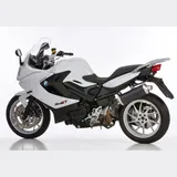 Rac 1 slip on exhaust - black for: BMW F 800 GT 0B03