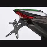 Kennzeichenhalter - schwarz Nummernschildhalter für: KAWASAKI Z1000 ZRT00F, Z1000 R Edition ZRT00H