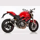 Track slip on exhaust - black for: DUCATI Monster 1100 EVO M5