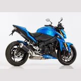 DSX-5 Slip on Ersatzdämpfer Super Short - schwarz Auspuff für: SUZUKI GSX-S 1000F WDG0, GSX-S 1000 WDG0