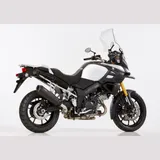 DSX-10 Slip on Ersatzdämpfer - schwarz-matt Auspuff für: SUZUKI DL 1000 V-Strom WVDD