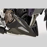 Bugspoiler - schwarz-matt Unterfahrschutz für: YAMAHA MT-07 RM04, XSR700 RM11/12