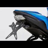 Kennzeichenhalter - schwarz Nummernschildhalter für: SUZUKI GSX-S 1000F WVDG, GSX-S 1000 WVDG