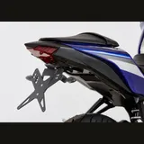 Kennzeichenhalter - schwarz Nummernschildhalter für: YAMAHA YZF-R125 RE06 7210063