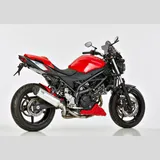 DSX-5 Slip on Ersatzdämpfer - silber Auspuff für: SUZUKI SV 650 WCX0/WCX1, SV 650 X WCX0/WCX1 DSX-5 Slip on Ersatzdämpfer - silber Auspuff für: SUZUKI SV 650 WCX0/WCX1, SV 650 X WCX0/WCX1