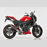 Street GP slip on exhaust for: SUZUKI SV 650 WCX0/WCX1, SV 650 X WCX0/WCX1 Street GP slip on exhaust for: SUZUKI SV 650 WCX0/WCX1, SV 650 X WCX0/WCX1