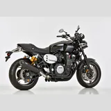 DSX-7 slip on exhaust - matt black for: YAMAHA XJR1300 RP19