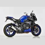 DSX-7 Slip on Ersatzdämpfer Super Short - silber Auspuff für: YAMAHA MT-10 SP RN45, MT-10 RN45