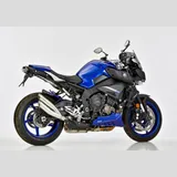 Pro 2 slip on exhaust - silver for: YAMAHA MT-10 RN45, MT-10 SP RN45