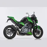 DSX-7 Slip on Ersatzdämpfer Super Short - schwarz-matt Auspuff für: KAWASAKI Z900 ZR900B/D