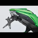 Kennzeichenhalter - schwarz Nummernschildhalter für: KAWASAKI Z650 ER650H, Ninja 650 EX650K 7210010