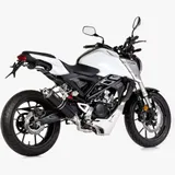 Supersport Komplettanlage - schwarz Auspuff für: HONDA CB125R JC79