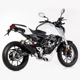 TEC One complete exhaust system - black for: HONDA CB125R JC79