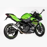 DSX-5 Slip on Ersatzdämpfer Super Short - silber Auspuff für: KAWASAKI Ninja 400 EX400G, Z400 ER400D DSX-5 Slip on Ersatzdämpfer Super Short - silber Auspuff für: KAWASAKI Ninja 400 EX400G, Z400 ER400D