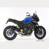 Supersport complete exhaust system - silver for: YAMAHA MT-09 SP RN43, MT-09 RN43