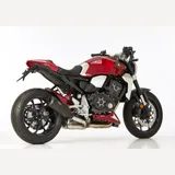 DSX-10 slip on exhaust super short - matt black for: HONDA CB1000R SC80 DSX-10 slip on exhaust super short - matt black for: HONDA CB1000R SC80