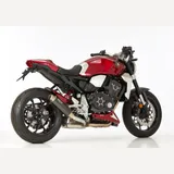 SRC 4 Slip on Ersatzdämpfer Super Short Auspuff für: HONDA CB1000R SC80