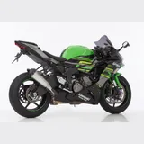DSX-7 slip on exhaust super short - silver for: KAWASAKI ZX-6R ZX636G