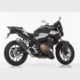Rac 1 slip on exhaust for: HONDA CB500X PC59, CBR500R PC57