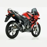 Street Bolt on Ersatzdämpfer Auspuff für: HONDA CBR125R JC34, CBR125R JC39