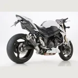 SP slip on exhaust super short for: SUZUKI GSR 750 C5