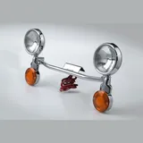 spotlight kit - silver for: HONDA VT750 Shadow RC50, VTX1300 SC52