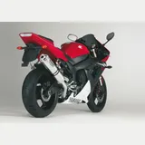 Supersport Slip on Ersatzdämpfer - silber Auspuff für: YAMAHA YZF-R1 RN09 Supersport Slip on Ersatzdämpfer - silber Auspuff für: YAMAHA YZF-R1 RN09
