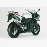 Supersport Slip on Ersatzdämpfer Auspuff für: YAMAHA YZF-R6 RJ05/09, YZF-R6 RJ095