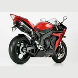 Track 1000 Slip on Ersatzdämpfer Auspuff für: YAMAHA YZF-R1 RN12