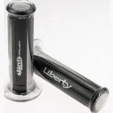 MotorradGriffgummi, Griffgummi Lenkergriffe (Paar) Scooter-120mm / schwarz-silber