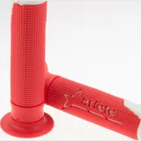 Lenkergriffe (Paar) Scooter-125mm / rot-weiß