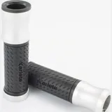 Handlebar set grip Alu - RuB 125mm/silver