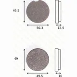 disk brake pads MCB 016 ABE approved