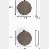 disk brake pads MCB 072 ABE approved