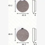 disk brake pads MCB 513 ABE approved