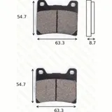 disk brake pads MCB 530 SH ABE approved