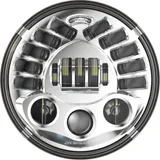 Headlight with adaptive light type 8790 (7"housing ) chrome E-proofed