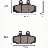 Bremsklötze Scheibenbremsbeläge MCB 592 mit ABE