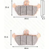 disk brake pads MCB 621 ABE approved